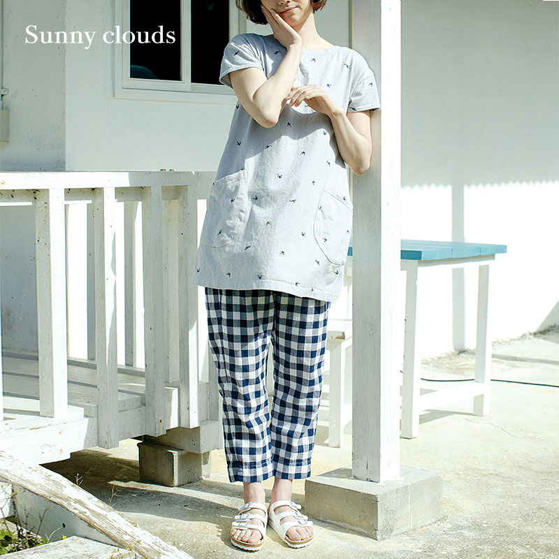 Pantalon pyjama jeunesse SUNNY CLOUDS CS437901-LMPJ - Ref 716023 Image 1