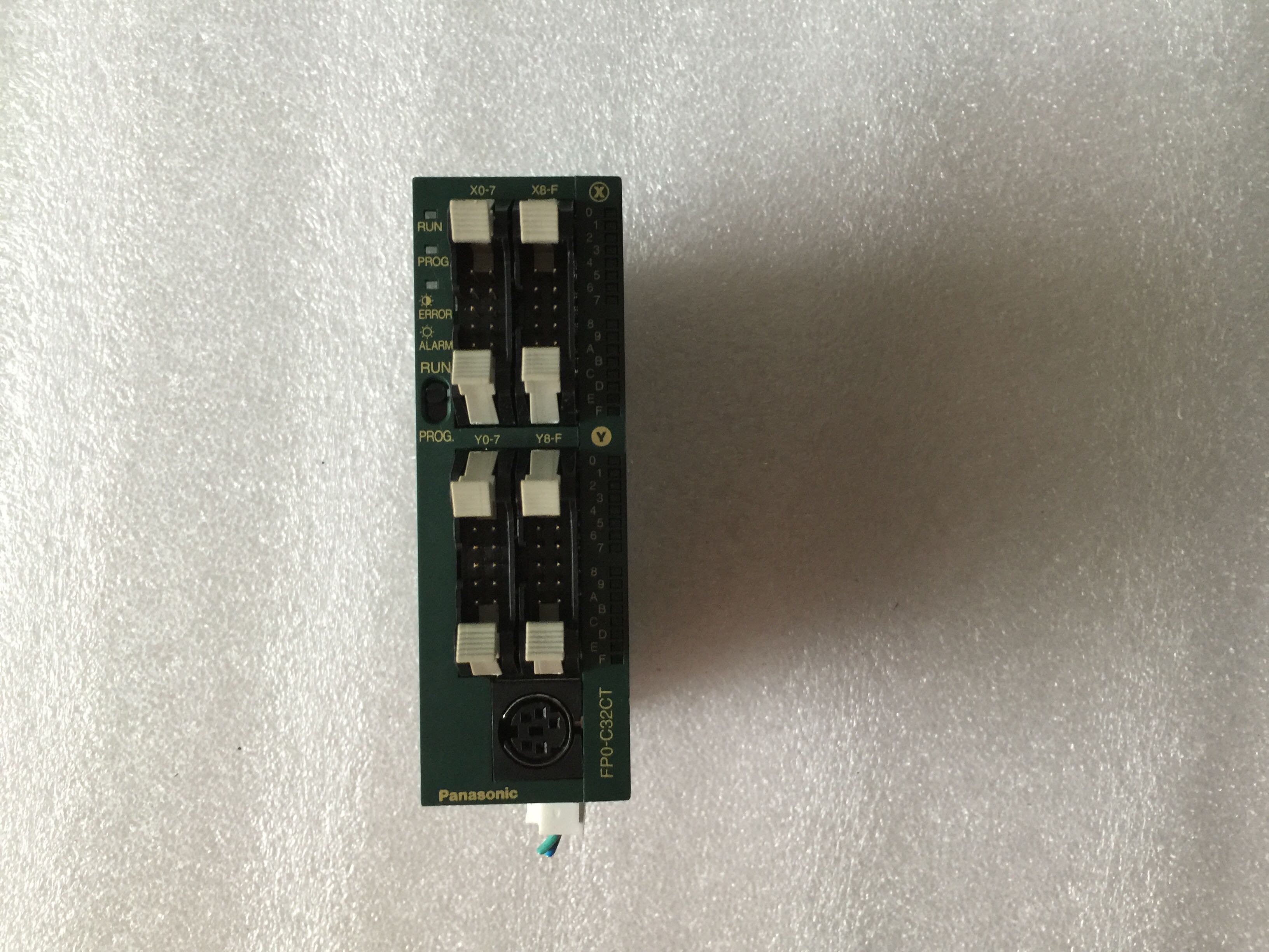 二手PLC：FP0-C32CT测试好 设备拆机 九成新 议价