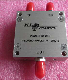 全新K526-312-052 100MHz-340MHz 5W RF二合一射频宽带功率合路器