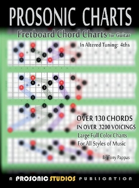 【预售】Fretboard Chord Charts for Guitar - In Altered Tu