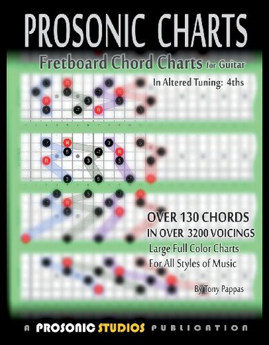 【预售】Fretboard Chord Charts for Guitar - In Altered Tu
