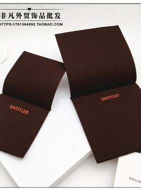 非凡欧美饰品  日本UNT*TLED正品收纳袋耳钉手镯包装袋