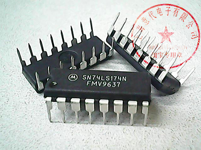 SN74LS174N  MOT 74LS174〖正品原装〗赛格市场G332室实体店 现货