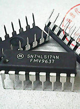 SN74LS174N  MOT 74LS174〖正品原装〗赛格市场G332室实体店 现货