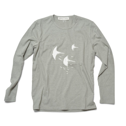 在路上ldquo男款全棉长袖t恤