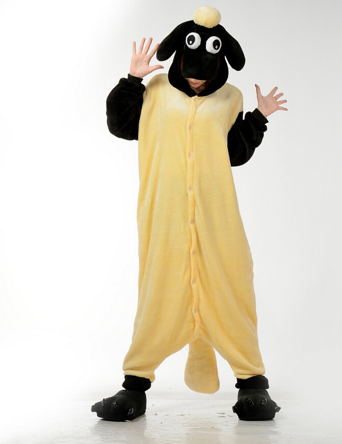 秋冬包邮小绵羊动物连体睡衣男女情侣表演万圣节 onesie kigurumi