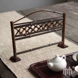 Бамбук Творческий фиолетовый бамбуковый антикварный чайный ветер ветер -заклинание чайные церемония