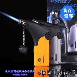 猛虎中小型直冲微型喷枪点火器充气打火机电蚊香雪茄点烟器点艾灸