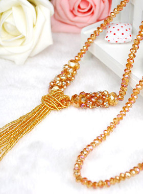 轻奢ins风高档百搭控原创毛衣链