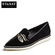 St&Sat/Saturday pointed low interest asakuchi 2015 authentic Sheepskin Shoes Shoe SS51115583