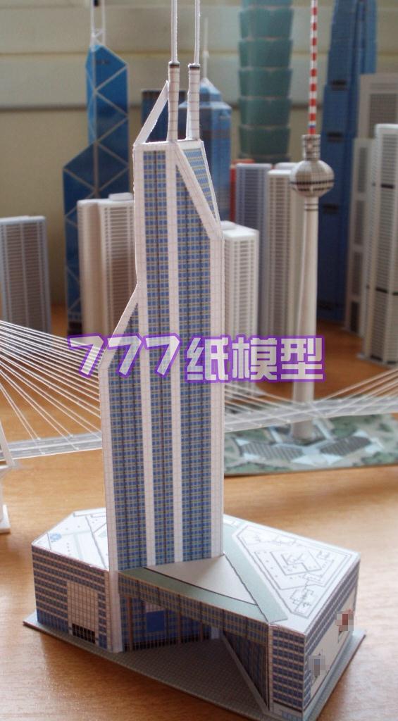 上海摩天楼沙盘建筑模型