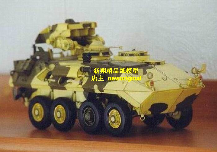美国LAV-25装甲车坦克模型