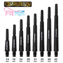 碳纤维标准形黑色飞镖杆 FIT CARBON系列 SHAFT 日本原装 COSMO