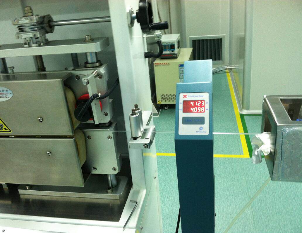 高精度xy轴外径测量仪双向激光测径仪波纹管外径测控仪管材测径仪