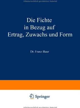 【预订】Die Fichte in Bezug Auf Ertrag, Zuwa...