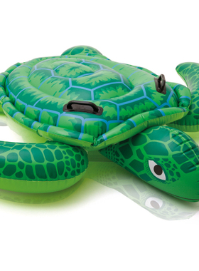 包邮正品INTEX儿童充气坐骑57524小海龟座骑 戏水玩具水上坐骑