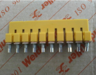 正品魏德米勒WQV16/10 镙钉横联件 短路条1053360000 配WDU10