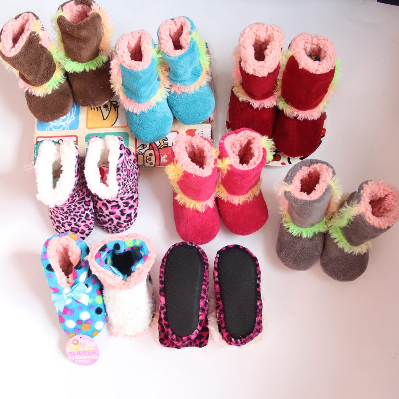 Pantoufles enfants en suède - Ref 1013266 Image 1