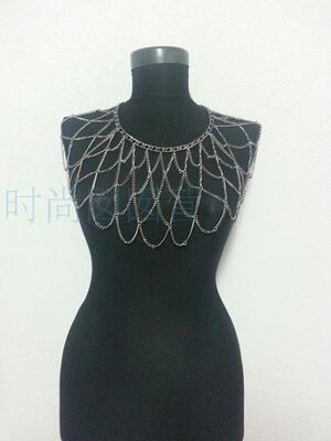 欧美网状热销款身体链