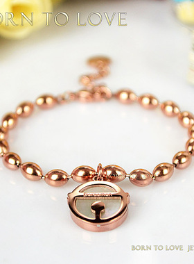 手链机器猫蓝胖子玫瑰金闺蜜