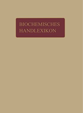【预订】Biochemisches Handlexikon: 1. Band, ...