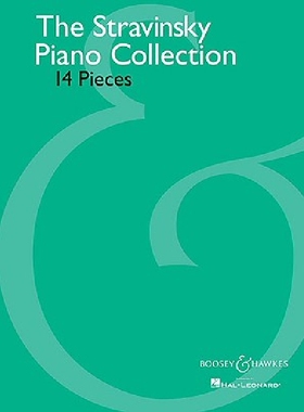【预订】The Stravinsky Piano Collection: 14 ...