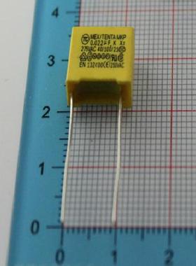 安规电容 275V223 0.022UF 优质电容 脚距10MM （10只2元）