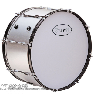 TJW 推荐 9层白杨木PVC行进大鼓 大军鼓 贝斯鼓JWB2512 打折促销