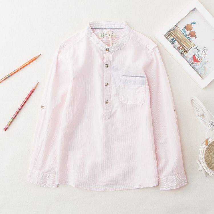 Chemise fille à manche longue - Ref 2087306 Image 1