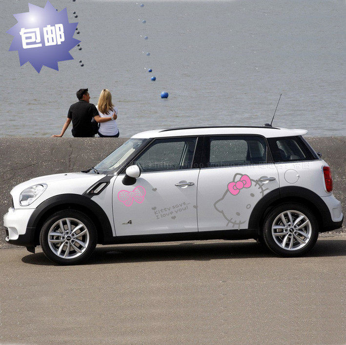 汽车贴纸卡通车贴全车贴拉花整车贴 hello kitty车身贴KT猫全车贴,汽车用品/电子/清洗/改装,汽车装饰贴/反光贴,淘宝优惠券,粉丝福利购,淘宝优惠卷