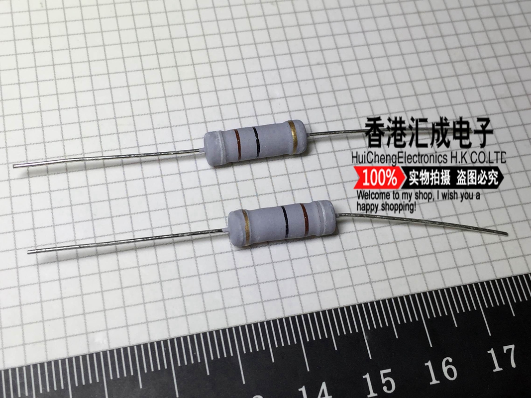 91R 91OHM 3W 5% 金属膜电阻 色环电阻 原装 200个总30