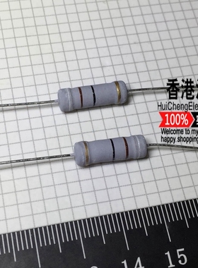 91R 91OHM 3W 5% 金属膜电阻 色环电阻 原装 200个总30