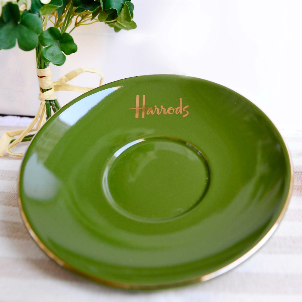 英国哈罗斯harrods情侣杯圆碟