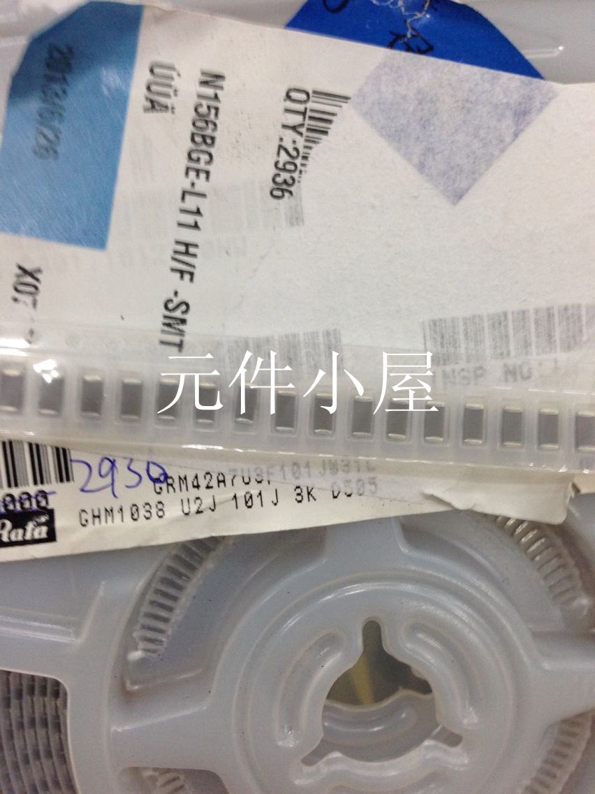 MURATA贴片电容 1808-100P 101J 3KV COG  3000V