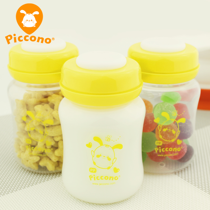 ̨Íåpiccono´¢ÄÌÆ¿ ¿í¿Ú¾¶·ÀˤĸÈé±£ÏÊPPÃÜ·â´æ´¢Ä̱180ml