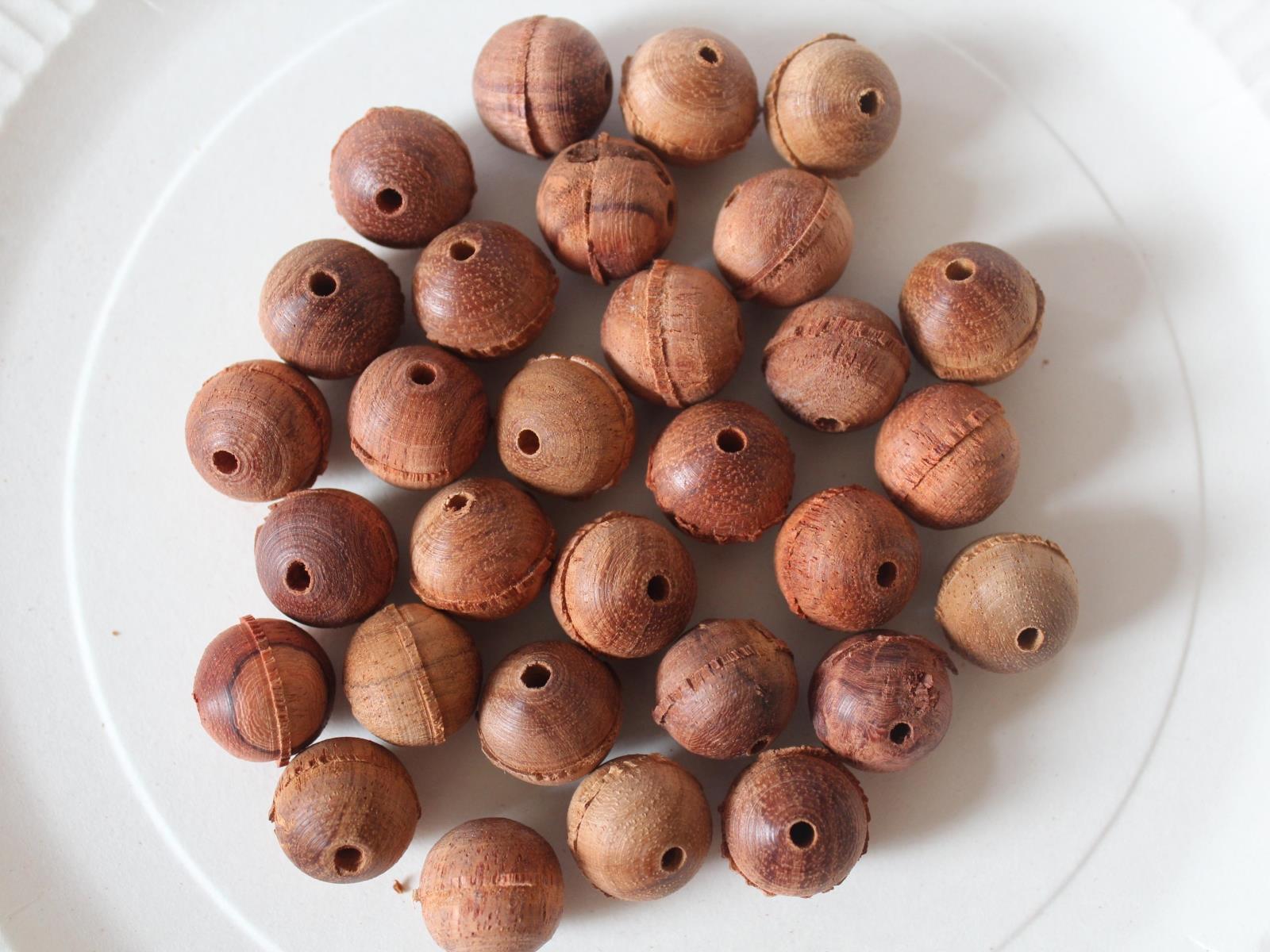 越南红木手串半成品草花梨散珠