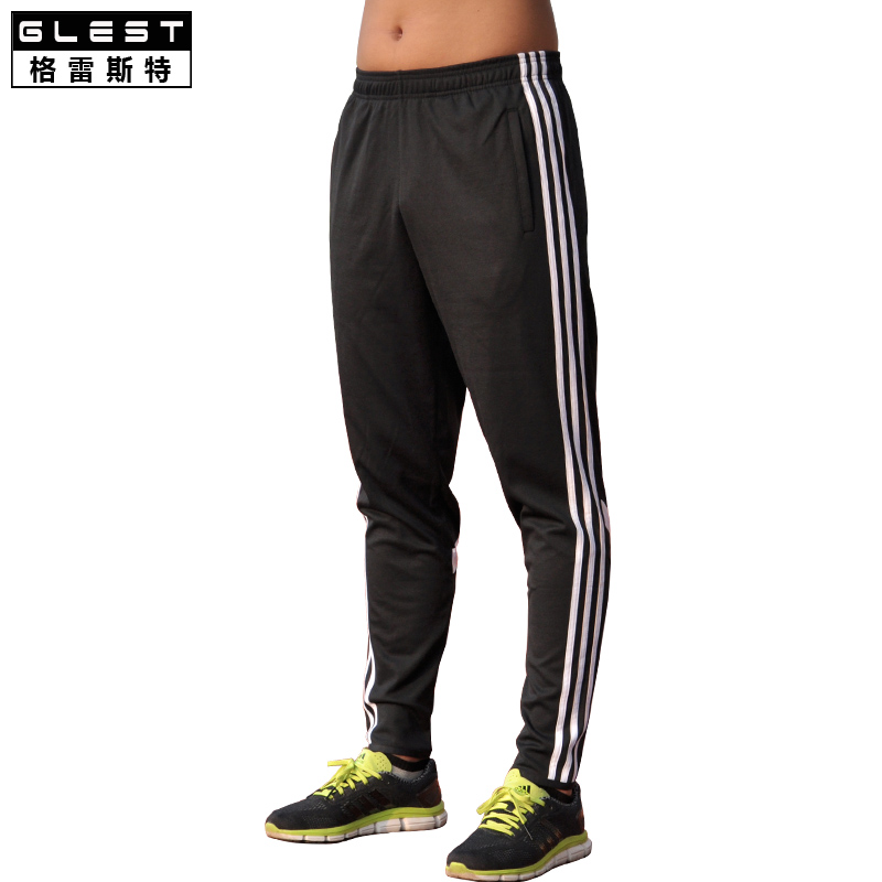 GLEST足球训练裤男运动跑步长裤速干透气收腿小脚健身裤春秋薄款