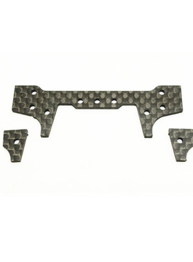 咕噜模型四驱车配件vs底盘切头 1.5mm碳纤维前补强托架 94848款改