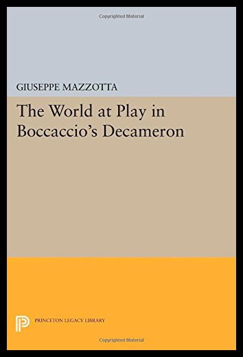 【预售】The World at Play in Boccaccio's Decameron