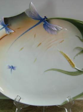 FRANZ 法蓝瓷(正品)-兰阳风情系列:大装饰盘