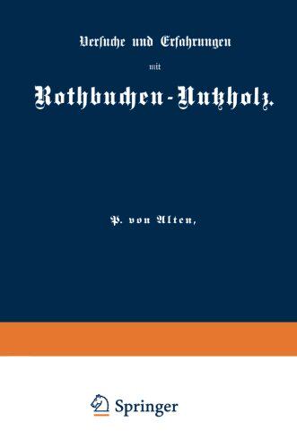 【预订】Versuche Und Erfahrungen Mit Rothbuc...