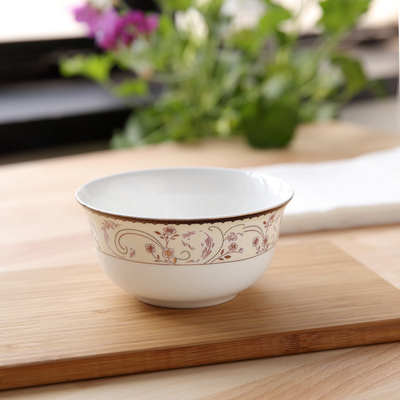 陶瓷碗骨瓷碗简奥欧式风格