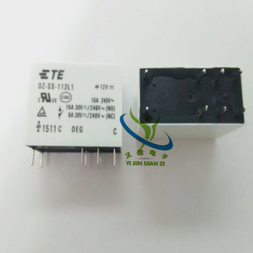 泰科继电器OZ-SS-112L1 一组转换8脚16A240VAC G2R-1-E-12VDC OEG