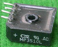 MP3510L 35A 1000V 单相桥 整流桥堆 整流器 全桥 桥堆