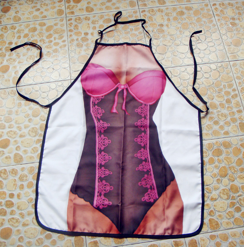 围裙瘦身女围裙派对酒吧餐厅圣诞节化妆舞会围裙火锅店围裙