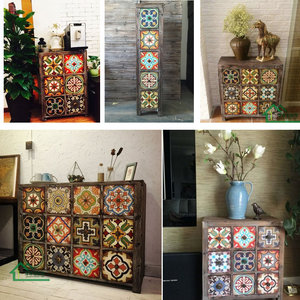 复古古香古色民族风格客厅家居茶几电视柜玄关柜门厅走道柜边斗柜