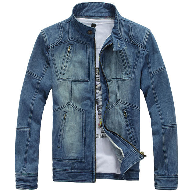 Mens jeans Jacket Winter Coat denim jackets 男士牛仔夹克D439在类目 男装, 夹克中 - 来自Buy2taobao.com提供专业的淘宝代购服务