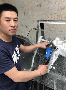 新款设备研磨痕迹神器汽车玻璃