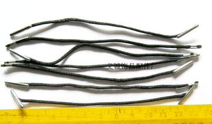 两头带卡扣绳子，倒扣绳，2MM线径没弹性黑绳子