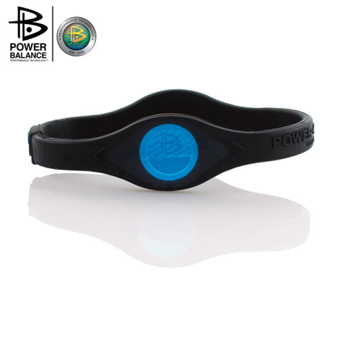 powerbalance霸能蓝纯色手环